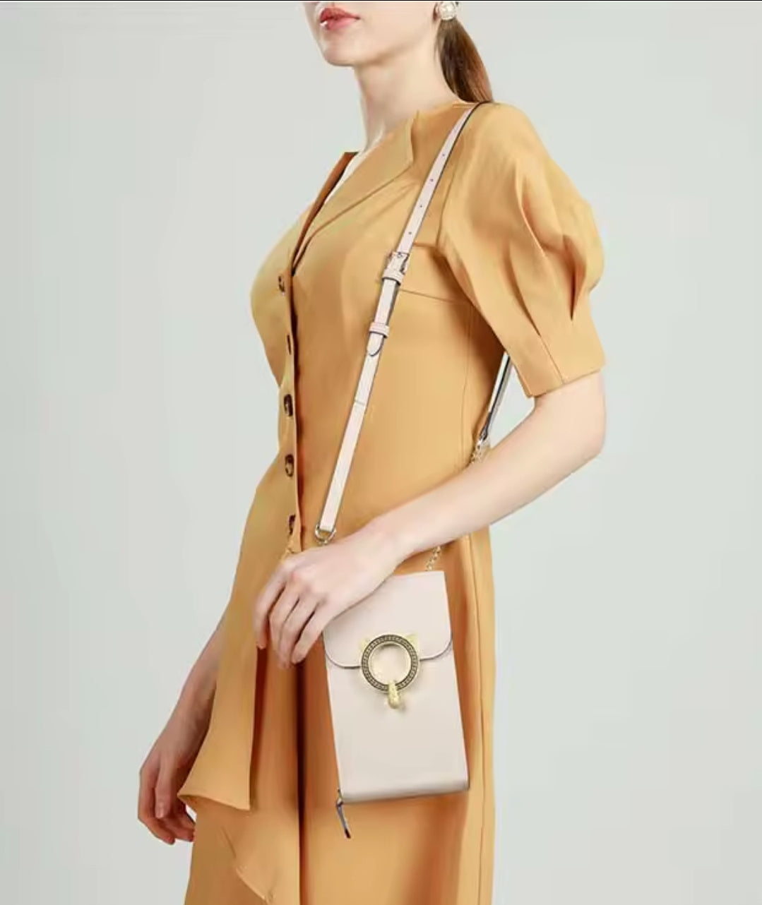 Bolsa Feminina de Couro Legítimo Foxer – Modelo Minimalista Barcelona