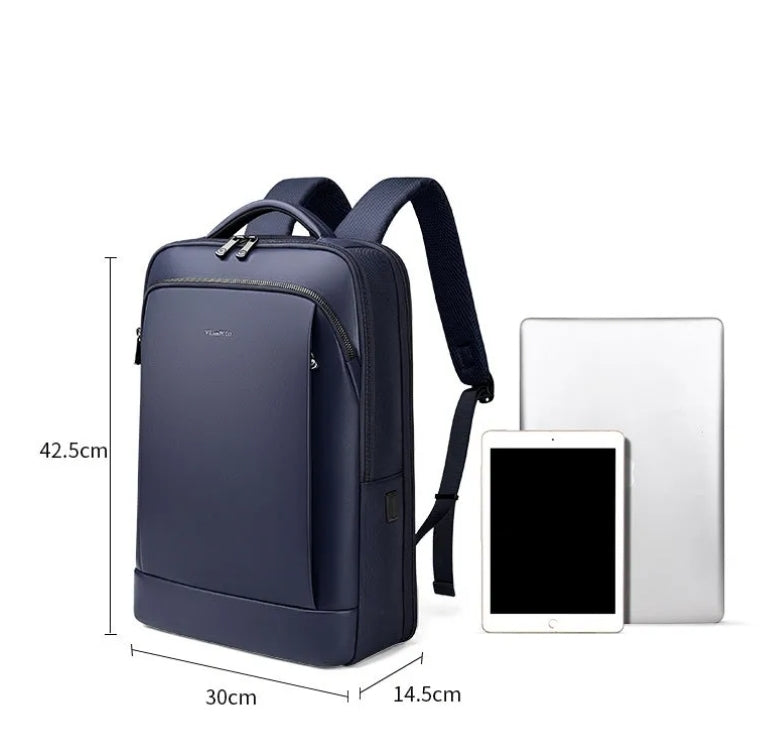 Mochila Executiva Masculina William Polo de Couro Premium para Notebook!