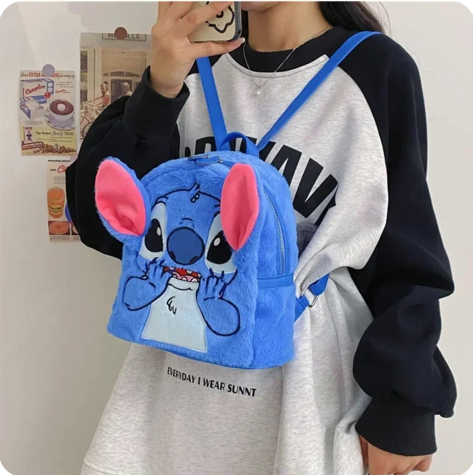 Mochila Stitch de Pelúcia em 3D