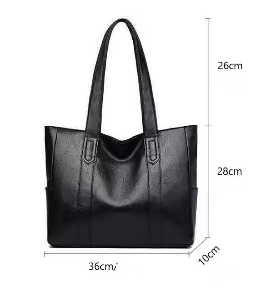 Bolsa Feminina de Couro Legítimo - Modelo Europeu