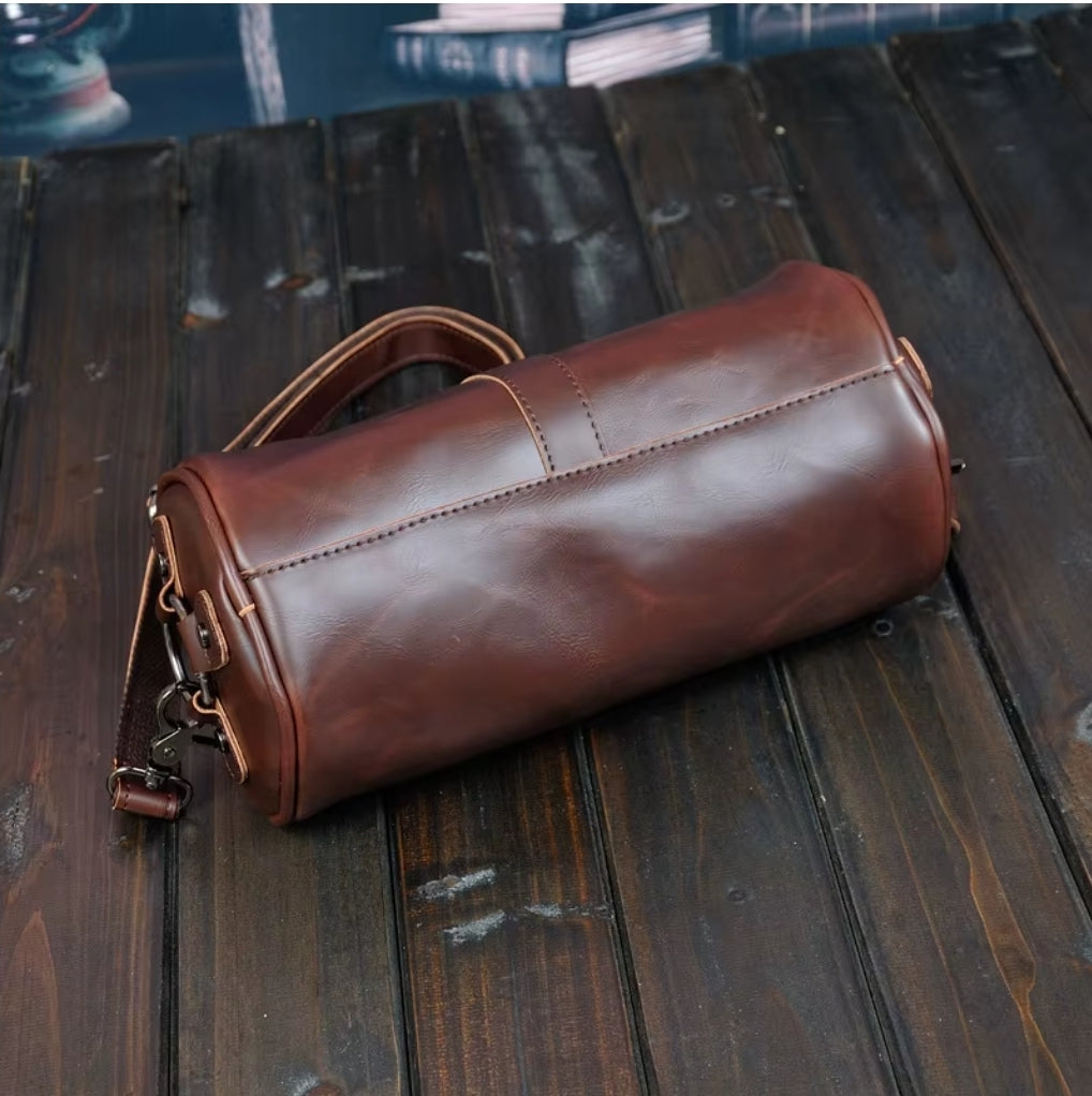 Bolsa Transversal de Couro Shoulder Bag