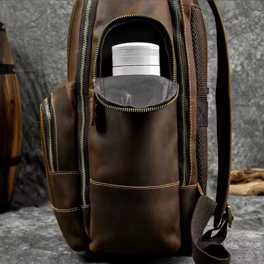 Mochila de Couro para Notebook – Modelo Big Confort
