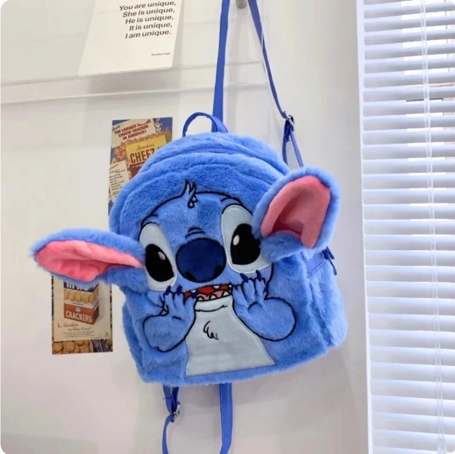 Mochila Stitch de Pelúcia em 3D