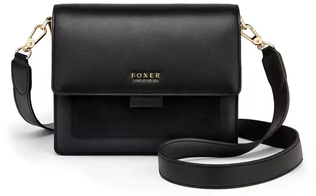 Bolsa Feminina de Couro Foxer – Modelo Compact Elegance