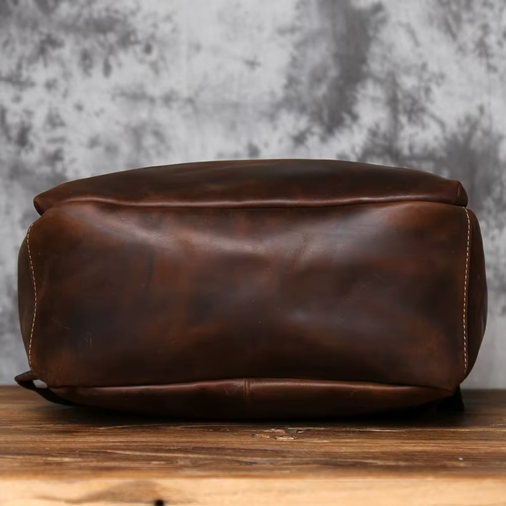 Mochila em Couro Legítimo Vintage Prime