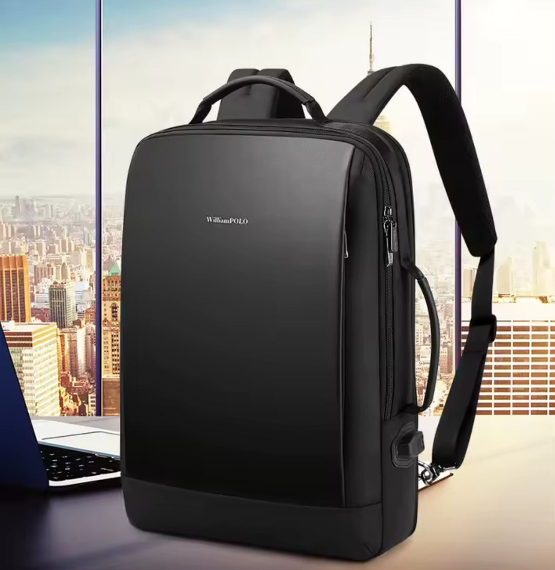 Mochila Executiva Masculina de Viagem William Polo!