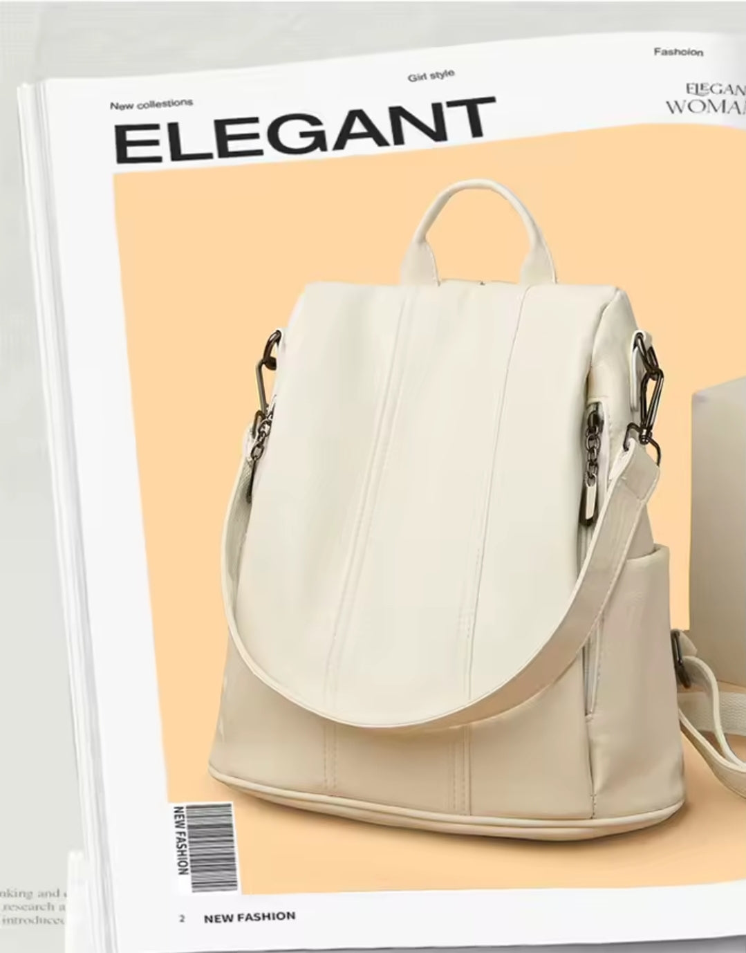 Bolsa Feminina de Couro Legítimo Impermeável!