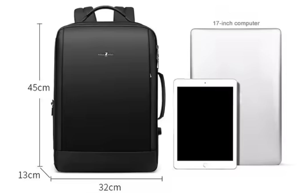 Mochila Executiva Masculina de Viagem William Polo!