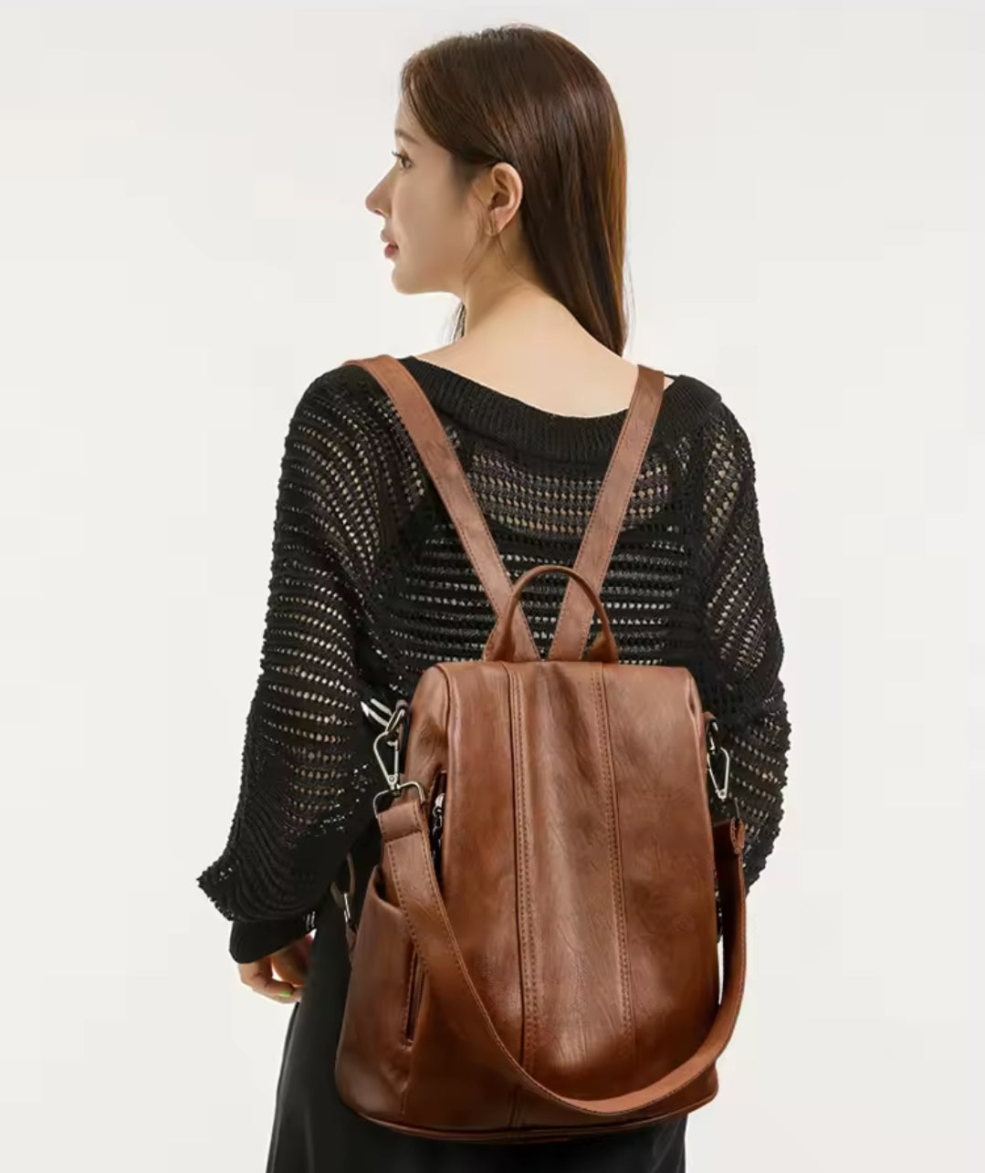 Bolsa Feminina de Couro Legítimo Impermeável!
