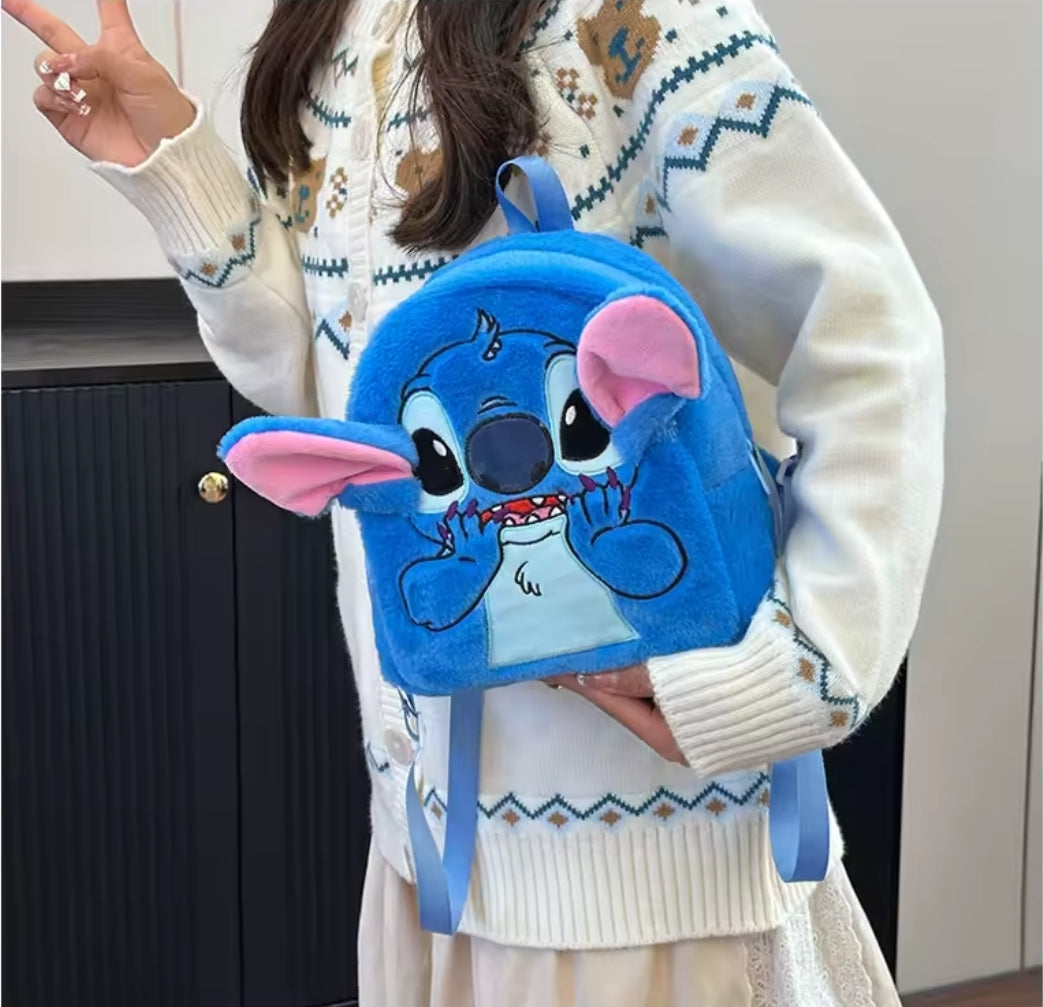 Mochila Stitch de Pelúcia em 3D