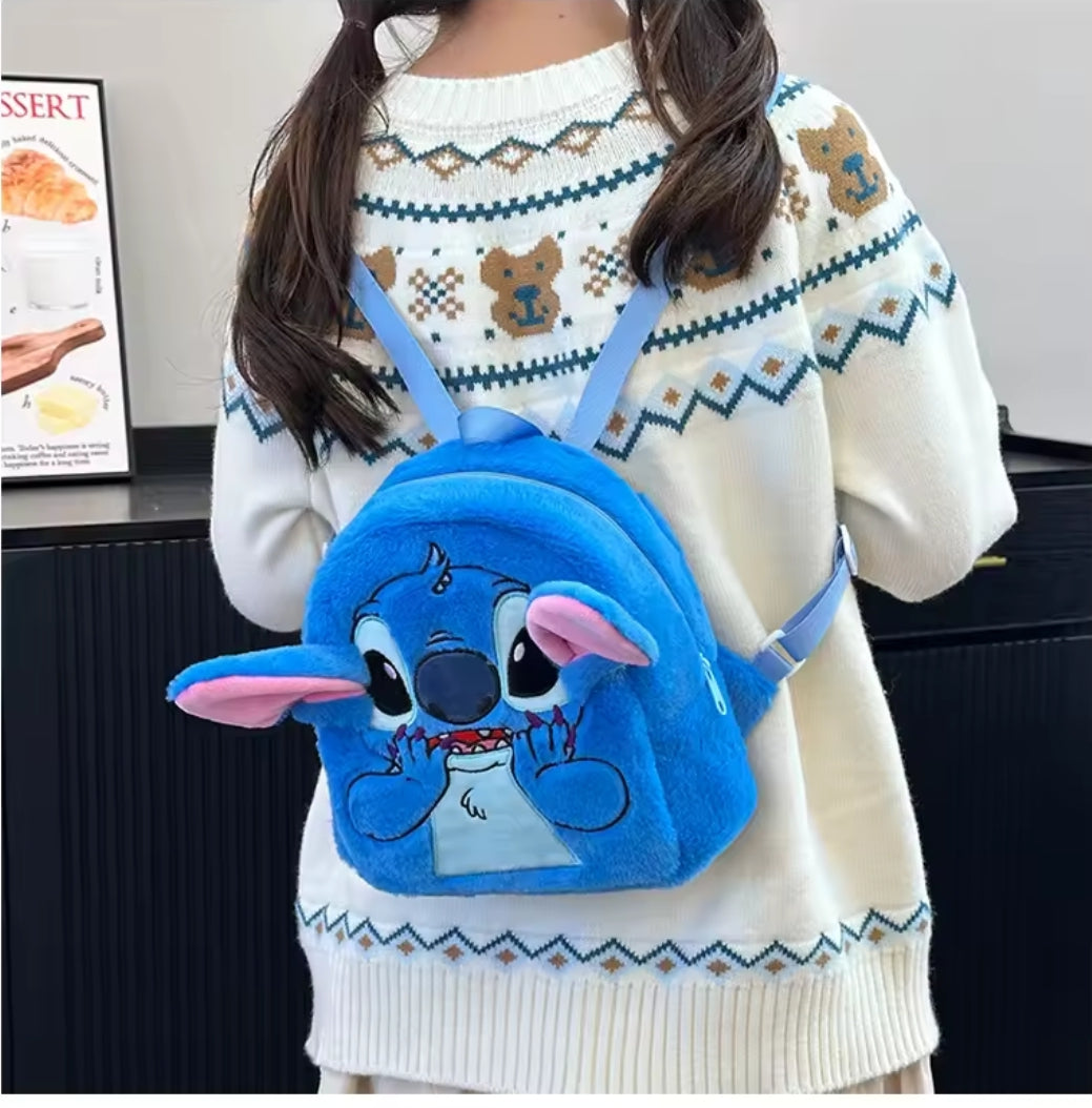 Mochila Stitch de Pelúcia em 3D