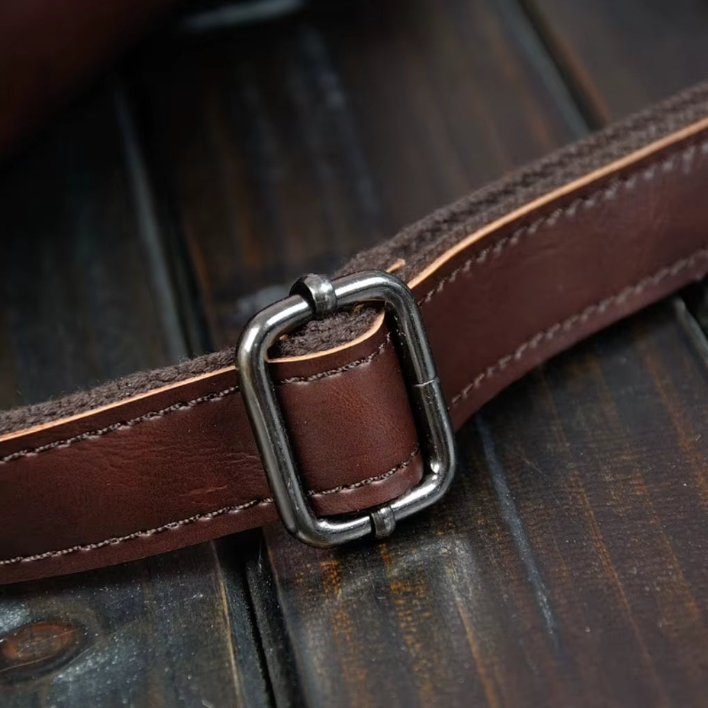 Bolsa Transversal de Couro Shoulder Bag