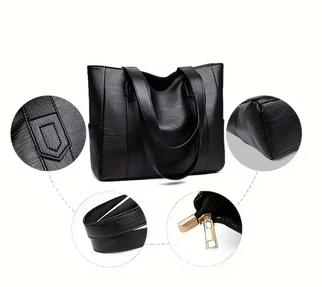 Bolsa Feminina de Couro Legítimo - Modelo Europeu