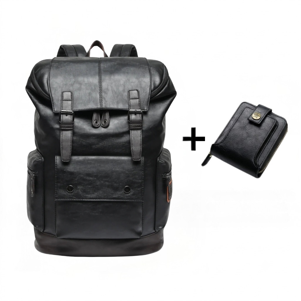 Mochila Executiva para Viagem de Couro – Modelo Executivo