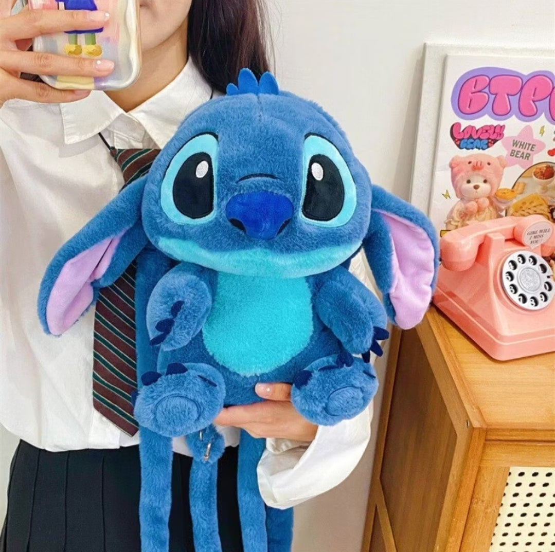 A Mochila Stitch de Pelúcia 2 em 1 !