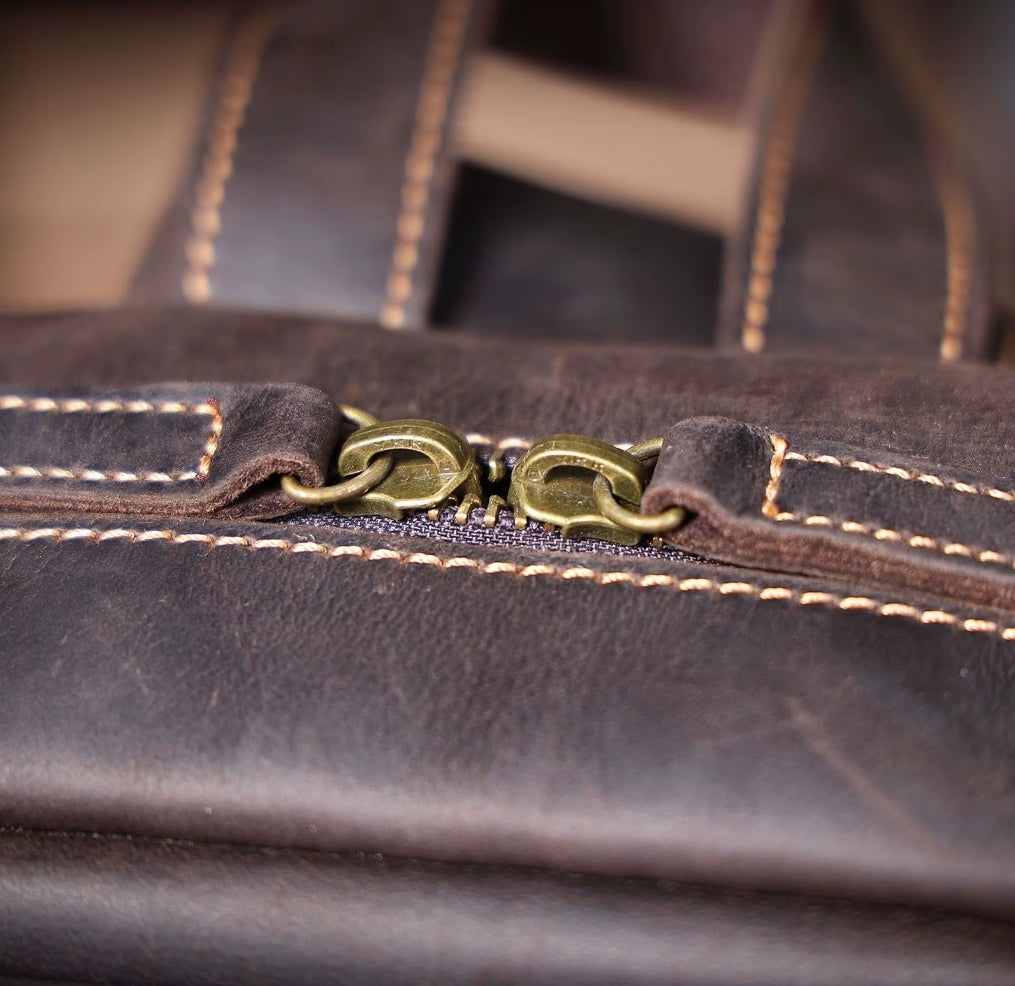 Bolsa Transversal Masculina Prime de Couro Legítimo