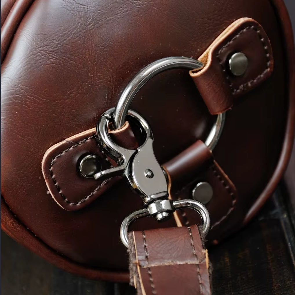 Bolsa Transversal de Couro Shoulder Bag