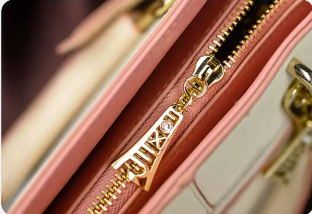Bolsa Feminina Foxer de Couro Personalizado Premium-Modelo Bolsa de Mão