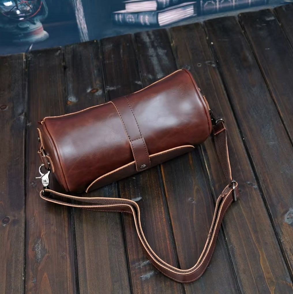 Bolsa Transversal de Couro Shoulder Bag