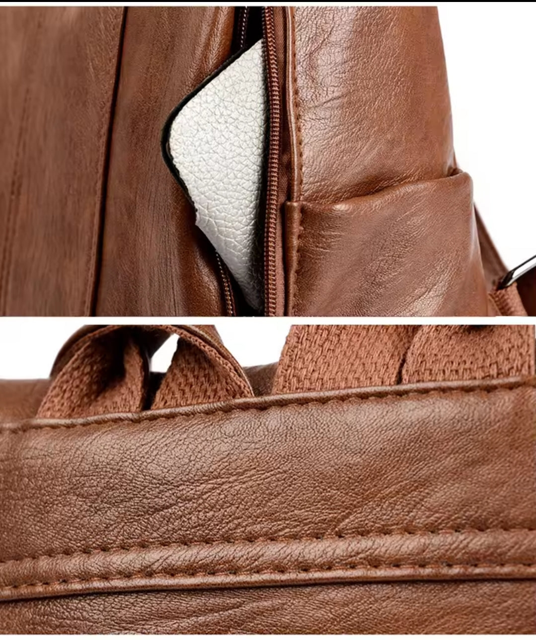 Bolsa Feminina de Couro Legítimo Impermeável!