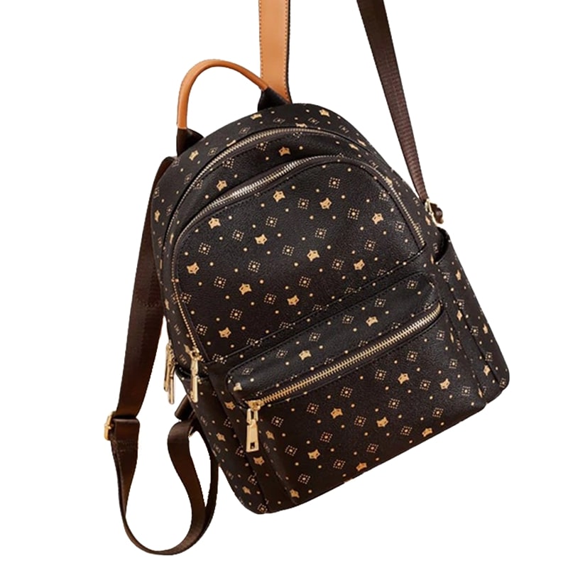 Mochila Feminina Foxer Estampada