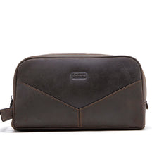 Nécessaire Masculina de Couro Retro Premium !