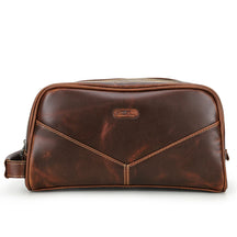 Nécessaire Masculina de Couro Retro Premium !