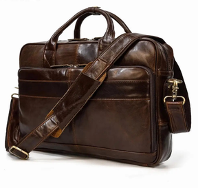 Maleta Masculina de Couro Legítimo – Modelo Prime