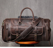Mala de Viagem Executiva de Couro Legítimo - Modelo Premium!