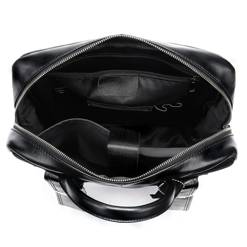 Mochila Masculina Executiva de Couro Legítimo – Modelo Prime