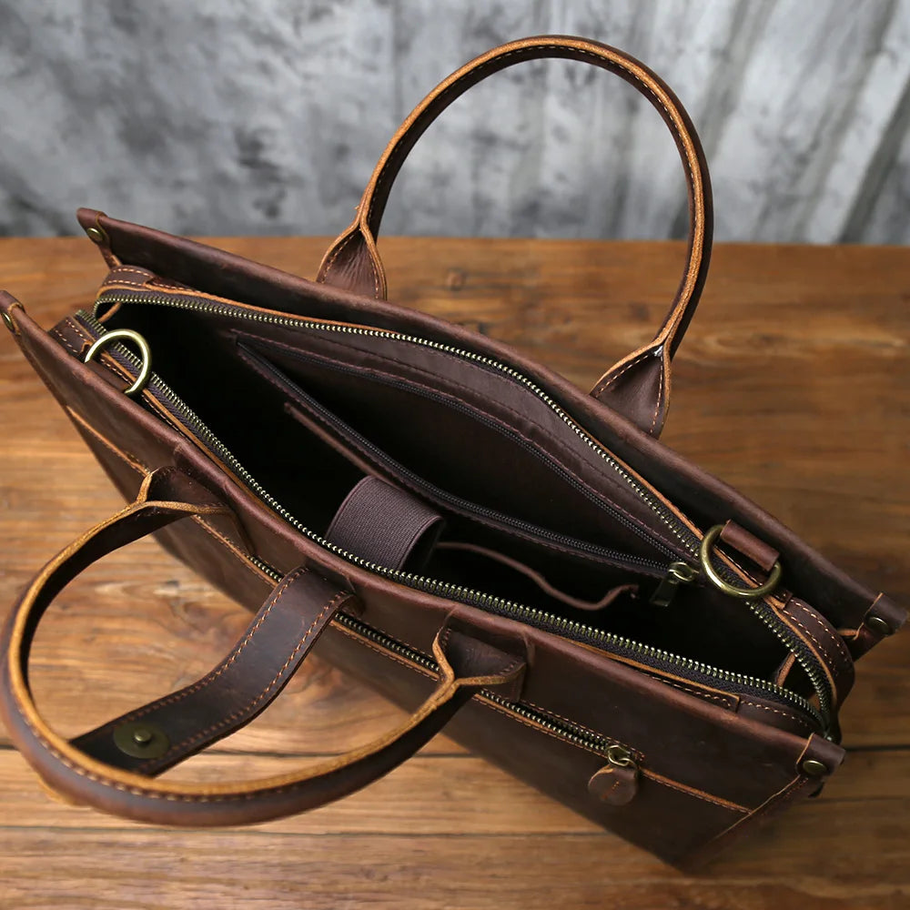 Bolsa de Couro Masculina Executiva