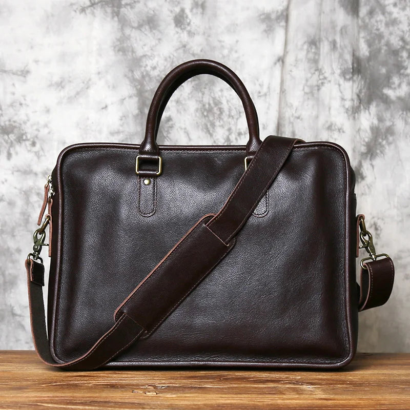 Pasta Masculina Executiva de Couro Cowhide Prime 16 polegadas !