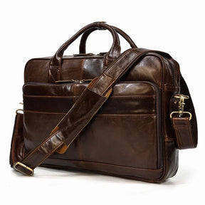 Maleta Masculina de Couro Legítimo – Modelo Prime