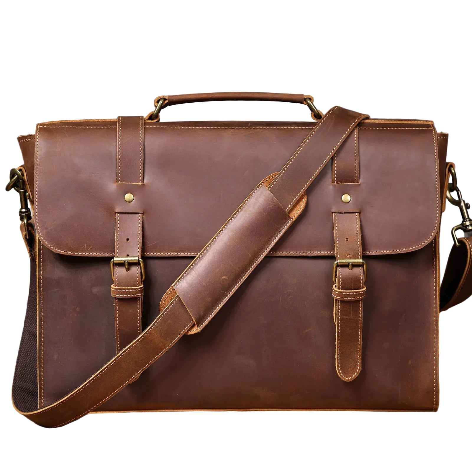 Pasta Masculina Executiva de Couro Legítimo – Modelo Prime