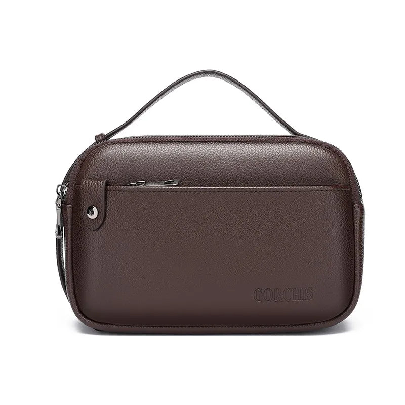 Nécessaire Masculina de Couro – Modelo Britânico