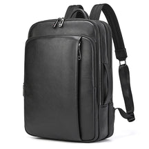 Mochila de Viagem em Couro Legítimo 16 Polegadas