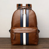 Mochila Masculina de Couro Genuíno para Notebook – Modelo Paris