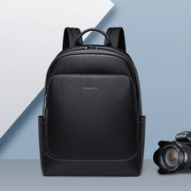 Mochila de Couro para Notebook William Polo - Modelo Casual!