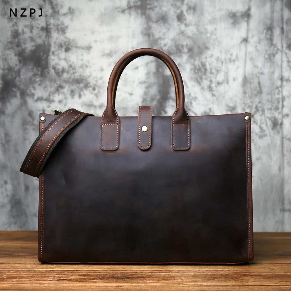 Bolsa de Couro Masculina Executiva
