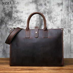 Bolsa de Couro Masculina Executiva