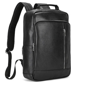 Mochila de Couro Executiva para Notebook com Tecnologia Usb