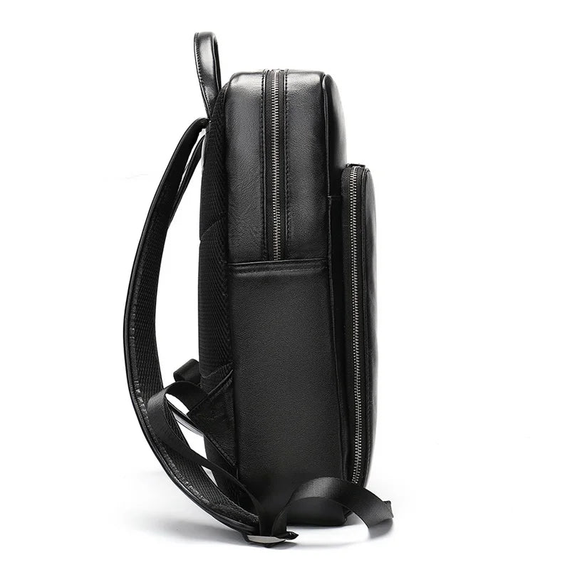 Mochila Masculina Executiva de Couro Legítimo – Modelo Prime