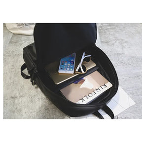 Mochila de Couro Impermeável para Notebook – Modelo Casual!