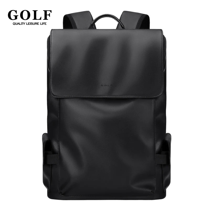 Mochila Masculina de Couro Impermeável Golf – Linha Premium