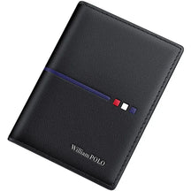 Carteira de Couro Porta-Cartões William Polo – Modelo Italiano