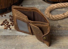 Carteira Masculina de Couro Legítimo – Modelo Horse Long