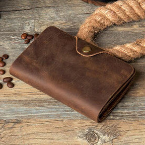 Carteira Masculina de Couro Legítimo – Modelo Horse Long