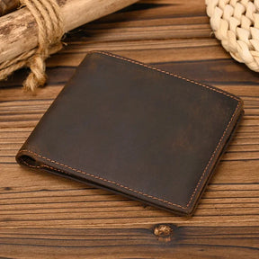 Carteira Masculina de Couro Genuíno – Modelo Minimalist