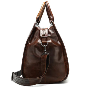 Mala de Viagem de Couro Genuíno – Style Prime Brilliant