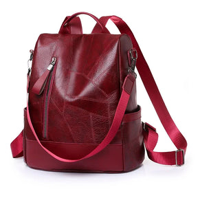 Mochila Feminina de Couro – Modelo Safe